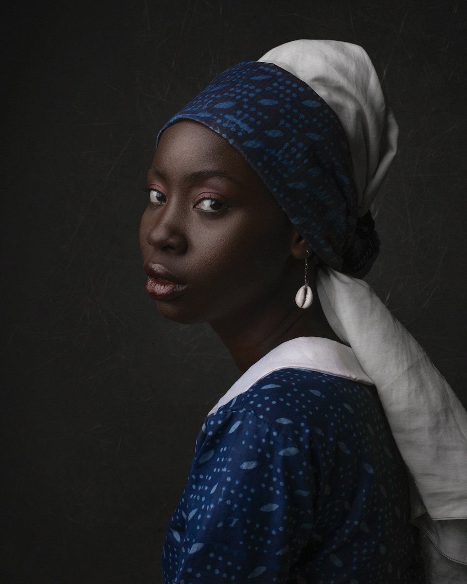 acepixelsphoto's tweet photo. Adeniran ADESANYA has always envisioned creating fine art imagery that has an African narrative and this is his version of that iconic painting that went viral worldwide.

He is offering a limited edition print of this stunning piece via

https://t.co/s5y2PLXl4D https://t.co/O79x4zkawr