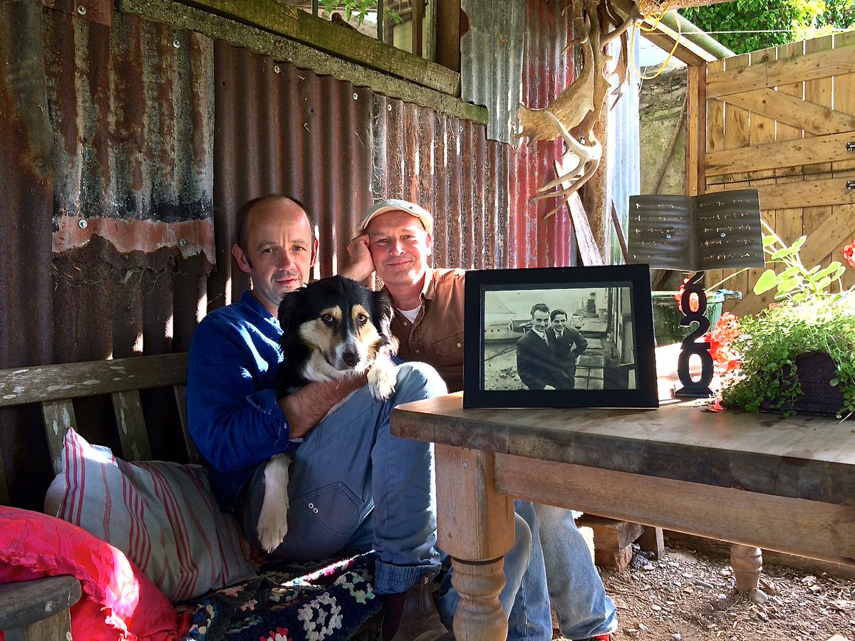 mikeparkerwales's tweet photo. Beyond grateful for all the support and love for 'On the Red Hill', and now the Wales Book of the Year non-fiction prize. Wow!

So many thanks, but most of all to darling Reg and George, who made it all happen, and who are with Preds and I every single day. Diolch xx #WBOTY20 https://t.co/dcszcnVDeE