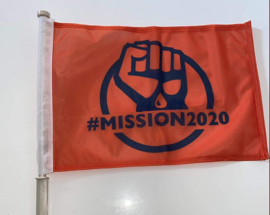 OilersNation's tweet photo. The first giveaway we've got for you is easy. RT this tweet and follow us and you're automatically entered to win one of 10 #MISSION2020 car flags! Easy enough, right? 

We'll pick the 10 winners at random at 4pm. https://t.co/GJUbKVEndf