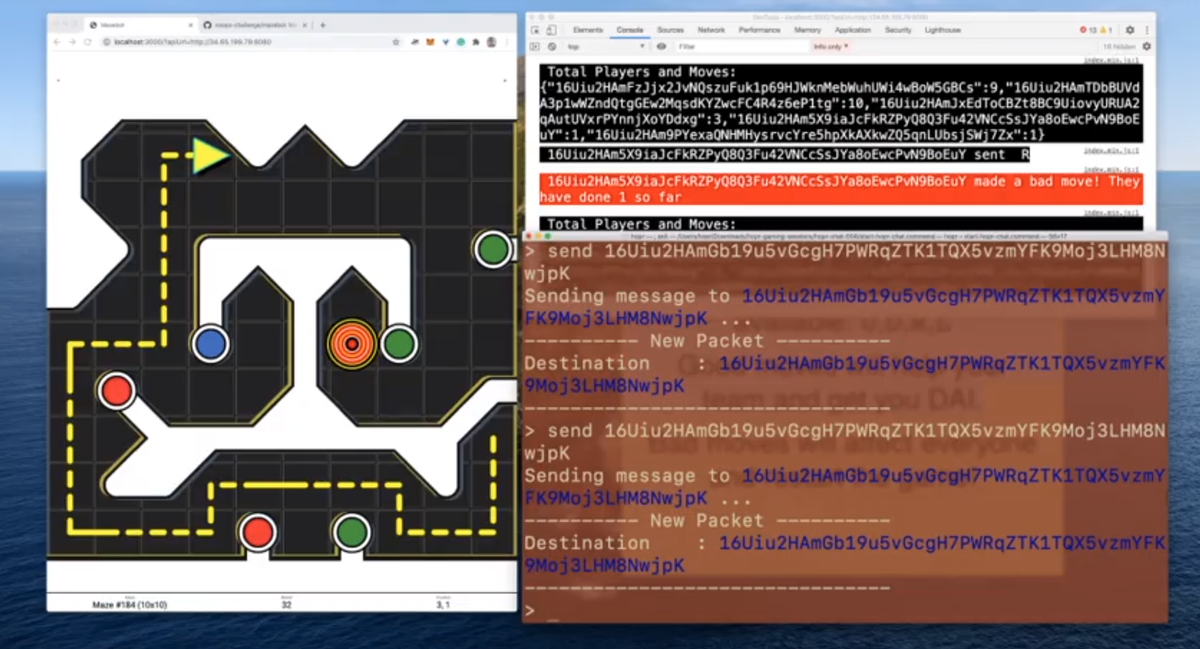 hoprnet's tweet photo. Check out the recording of our #HOPRgames gaming session this week in case you missed it:
https://t.co/EeHEJJbOZx
We had a great time playing #MazeBot over HOPR and it actually worked 🤓🎲🔥
#OpenSource #FOSS #privacy #DataPrivacy #IndieGames https://t.co/SieildlfKt