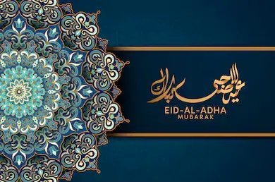 Warm greetings and Eid Mubarak to everyone. May this Eid-al-adha, the almighty shower his blessings on each one of us. 
#EidAlAdha