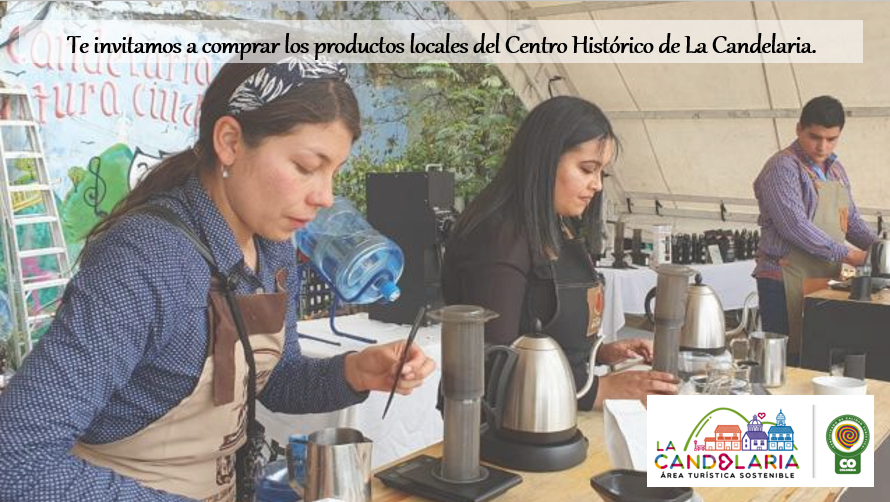 LaCandelariaCHB's tweet photo. En el #CentroHistórico de #LaCandelaria, tenemos la mayor oferta de bienes, productos y servicios de #Bogotá. Te invitamos a comprar nuestros productos locales.
Conoce más https://t.co/PrqAFd0Jmj
Eres parte de la #FamiliaCandelaria y contamos contigo.
#CompraCandelario #CHB https://t.co/pyqpSpeOim