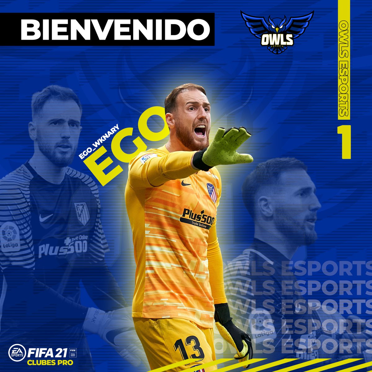 1️⃣ <a href="/eGo2323_/">eGo</a> 📝 FICHADO

¡Bienvenido a tu nueva casa! 🦉

#SomosOWLS #FIFA21
