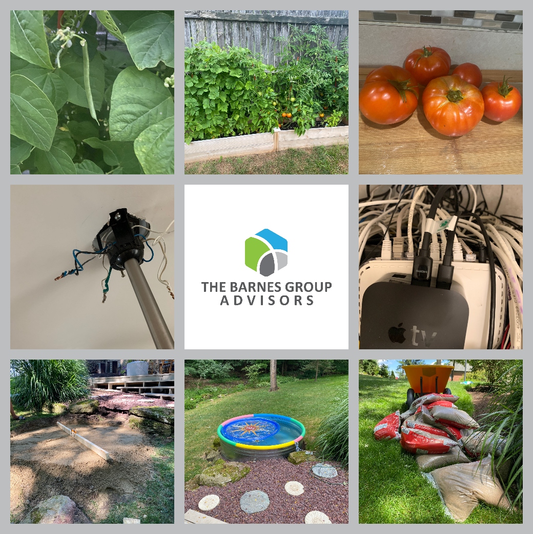 TBGAddvisor's tweet image. Results of recent TBGA Happy Hour featured ADDvisors® #Covidprojects including; Cynthia's green thumb, Wayne's electrical skills, &amp;amp; Kirk's stock tank install! Not pictured: Rob's deer fence, Chelsea's landscaping, &amp;amp; John &amp;amp; Tierney's fridge fiasco! #teambonding #workfromhome