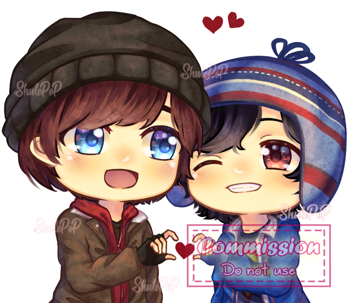 shulepop's tweet photo. Chibi commission for @ Serai Velásquez from Facebook. Hope you like <3
Note: Do not use my commission drawings in anyway they are only for my commission to use! Thank you!

#commissionsopen #Chibi #cute #chibiart #CuteGirl #kawaiigirl #drawings #AnimeArt #artwork #draw #couple https://t.co/MesI4lFAnk