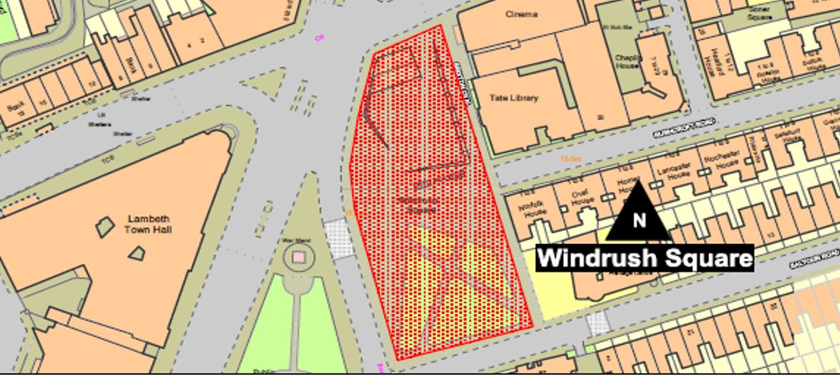 Windrush Square Brixton Map Metropolitan Police On Twitter: "Third Designated Area. Windrush Square  Within The Rectangular Bollards And Grassed Area. No Incursion Onto Brixton  Hill, Effra Rd, Saltoun Rd, Coldharbour Lane Or Any Adjacent Footway Or