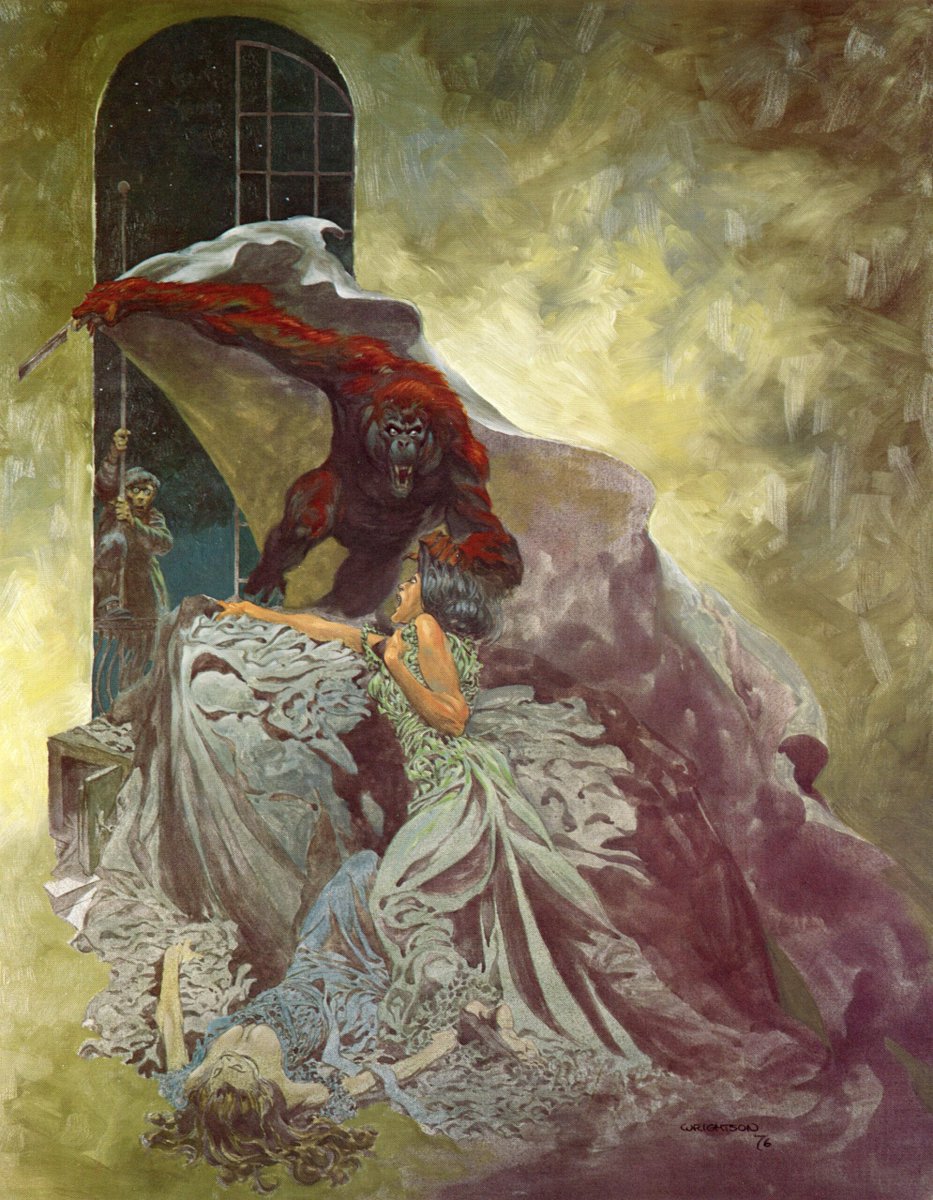 TheGutterReview's tweet photo. Berni Wrightson is widely known as the reigning champion of modern macabre narrative art and an ongoing inspiration to giants of storytelling, such as @RealGDT and @StephenKing.  In 1976, Wrightson turned his attention to Edgar Allan Poe...

https://t.co/GMrAUW9aiX https://t.co/GXdpGqrpu7