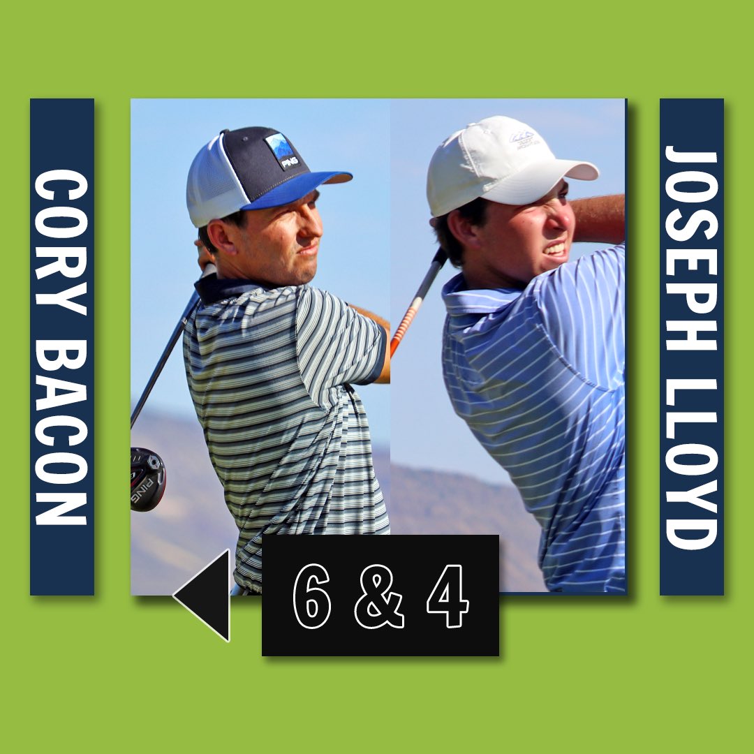AZGolfAssn's tweet photo. Cory Bacon on to the next. #AZAmateur https://t.co/ZTdrGOne1A