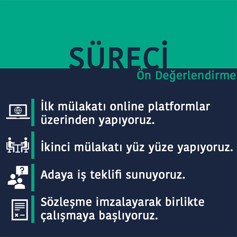 Imporium için en önemli sermaye insana verdiği değerdir. IK süreçleri ise bu anlayış çerçevesinde şeffaf biçimde yürütülmektedir. 
İşe alım süreci ise #Covid19 tedbirlerine dikkat edilerek yeniden düzenlenmiştir.
Imporium'da insana verilen değer hep koruma altındadır.

#imporium