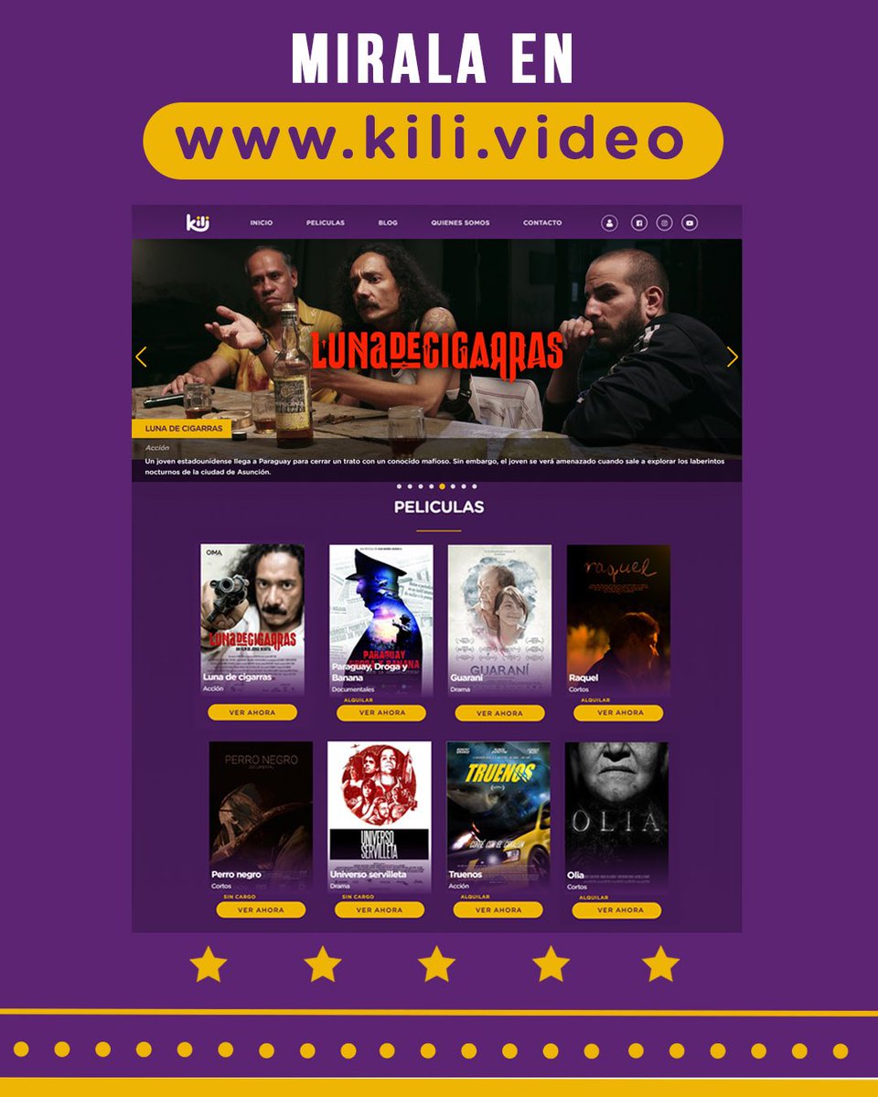 kilivideo's tweet photo. Este fin de semana viví las aventuras de JD Flitner en 📲 https://t.co/F0CNJRcvqj 💥 @LunadeCigarras 💥
.
#kilivideo #nowstreaming #lunadecigarras #CarteleraKili https://t.co/RfqgMqDfvx