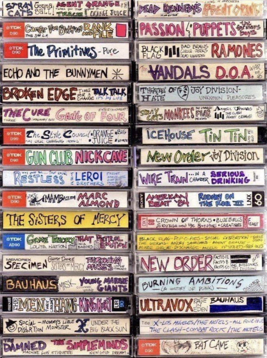 BrianRoemmele's tweet image. The concept of the personal mix tape helped define the 1960s-1990s.

Given to friends and people we dated as a way to feel connected.

Many teens would spend summer nights decoding lyrics to illustrate how they were felling and how to try to understand the world.

It was healing.