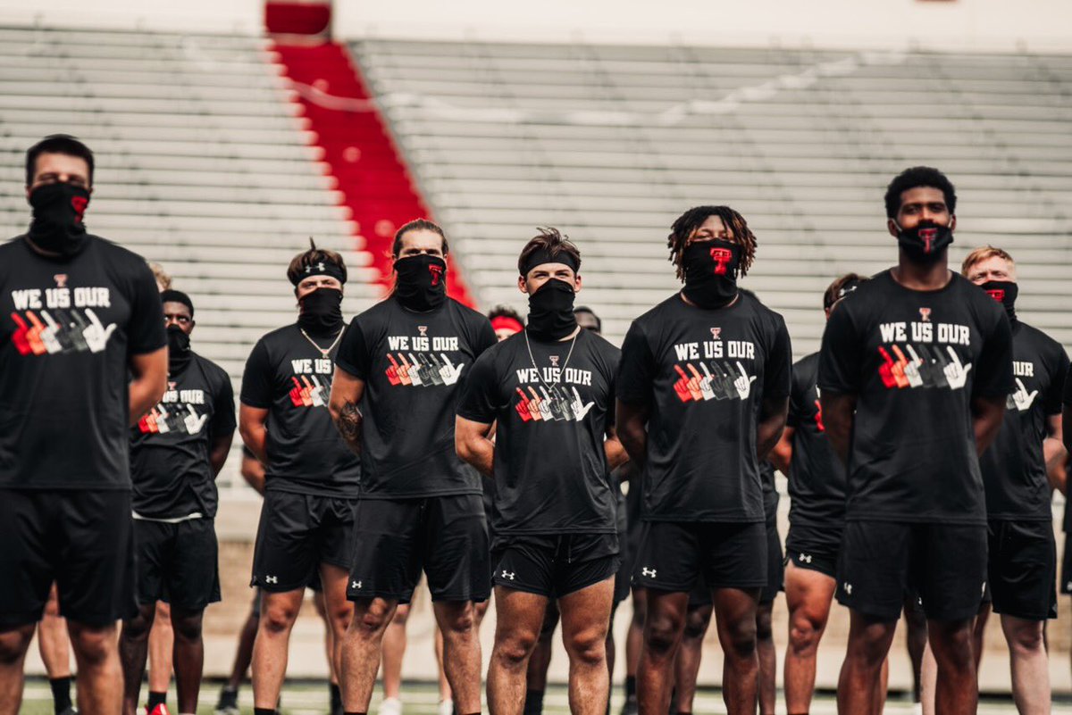 TexasTechFB's tweet photo. #UnitedWeStand https://t.co/3bN2b4I1r7
