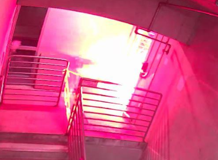 Kirkland Police are looking to identify these two subjects.  They set off fireworks in the Kirkland Library Parking Garage.  Two city employees were injured when they received hearing damage from the explosion.  Please call 425-577-5656 with tips.