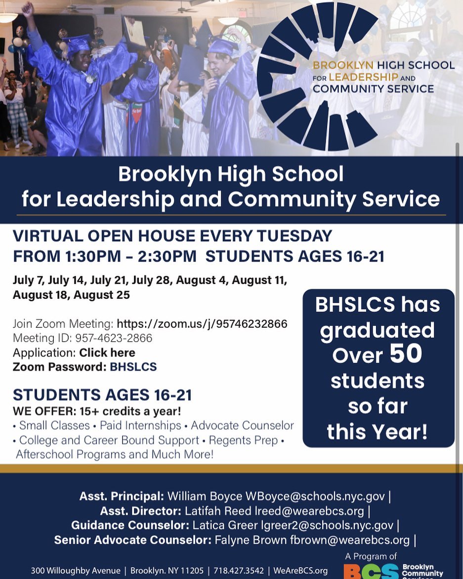 Brooklyn Community Services tweet media