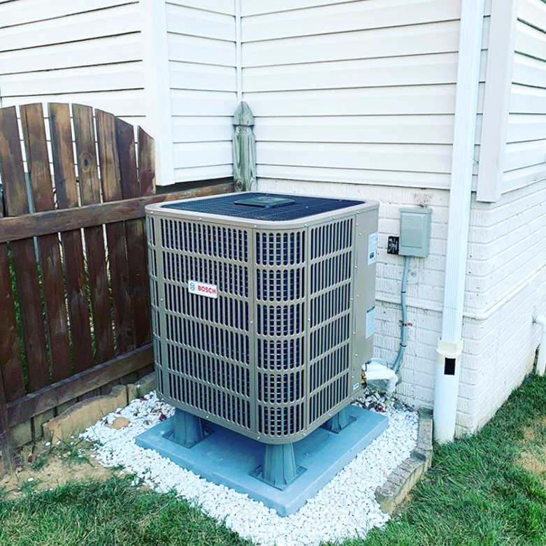 BoschHC_US's tweet photo. "Upgraded to dual fuel system. Most efficient house on the block!" Mullhausen Heating & AC in Forest Hill, Maryland is our #ABCoftheWeek. Have a great weekend everyone! #HVAC #HVACtech #HVACinstall #heatpump #IDS https://t.co/17bAwTbotw