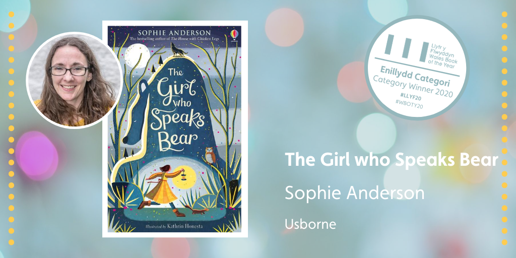 And the winner of the inaugural Children’s &amp; Young People category is….. <a href="/sophieinspace/">nasa geek</a>, for The Girl Who Speaks bear, published by <a href="/Usborne/">Usborne Publishing</a> and illustrated by <a href="/kathrinhonestaa/">Kathrin Honesta</a>, Congratulations Sophie! #WBOTY20