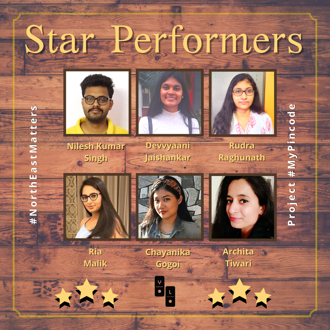 CampaignYolo's tweet photo. These interns at YOLO have been performing exceedingly well and our are Star Performers for the month of July π₯³
They have been pro-active and forthcoming throughout!
Here's to their hard work and dedication πβ¨
#NorthEastMatters
Project #MyPincode https://t.co/zg9Z6egZS1
