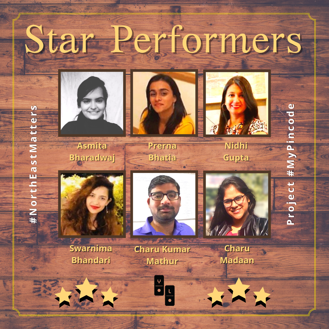CampaignYolo's tweet photo. These interns at YOLO have been performing exceedingly well and our are Star Performers for the month of July π₯³
They have been pro-active and forthcoming throughout!
Here's to their hard work and dedication πβ¨
#NorthEastMatters
Project #MyPincode https://t.co/zg9Z6egZS1