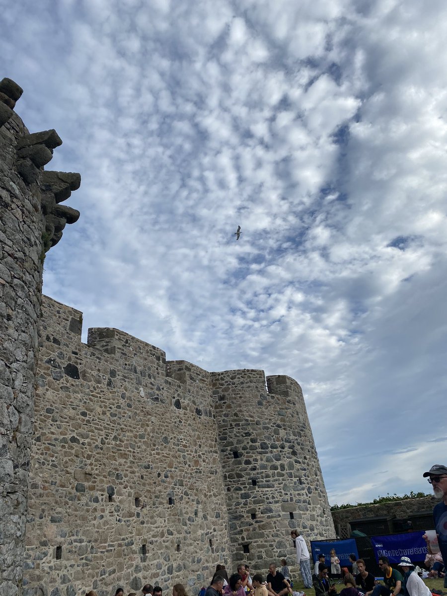 Amazing evening at Castle Nights. And Space Pirates are playing. I am a massive fan ! #GuernseyTogether #ReviveAndThrive