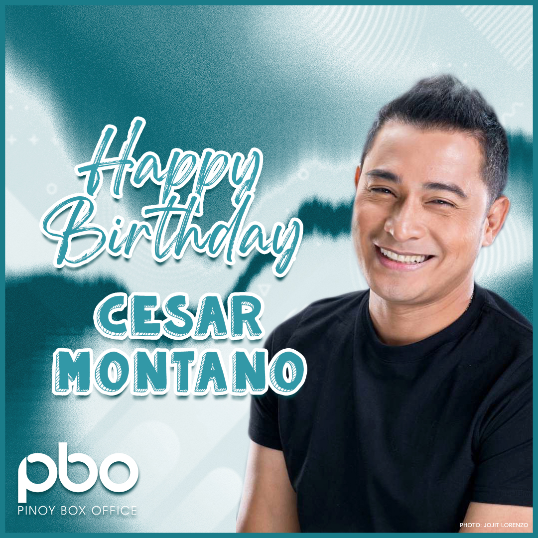 Happy birthday, Cesar Montano! May your special day be amazing just like you! 