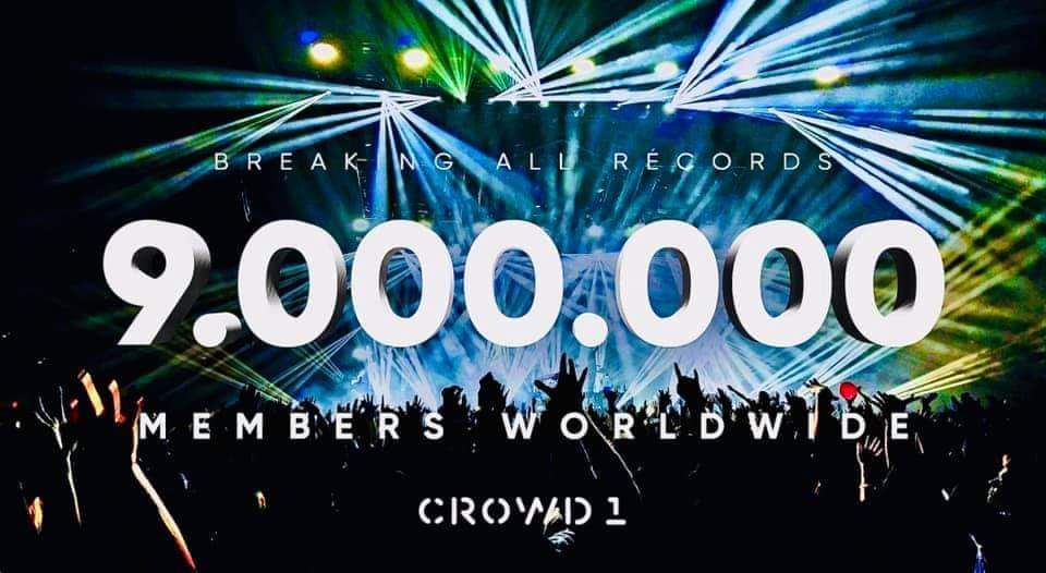 Slowly creeping towards a 10mil people. This networking company is not even 2yrs old in the market... #CROWD1 #Crowd1Networking #NoBetterTimeThanNow WhatsApp me +27836610683 or DM to join