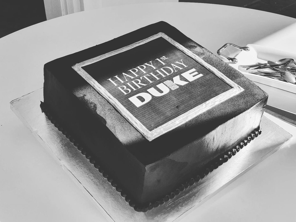 dukeadvertising's tweet image. You can travel great distances in one short year.

And today, as we stand together, over 70 strong, at our new HQ overlooking the V&amp;amp;A Waterfront, we're celebrating one year since Duke Advertising, @mark1 and @PDCcoza joined forces to form The Duke Group.

Happy birthday to us!