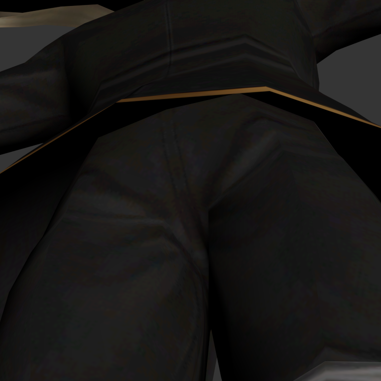 3DAssReview's tweet photo. Alucard (Super Smash Bros. Ultimate, 2018)
Looking at another assist trophy, Alucard is alright, all things considered. The texture work is excellent, conveying the material of his pants very well. The geometry is nothing special, but doesn't need to be with the long coat. 6.5/10 https://t.co/cNfWaO1K5U
