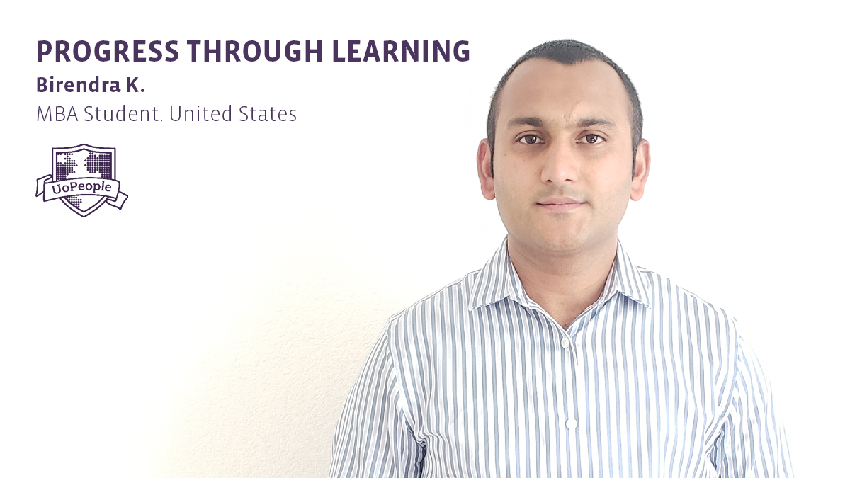 UoPeople's tweet photo. "Learning different communication skills has been my most memorable experience while studying at #UoPeople. I explore & research the various aspects of my studies, enjoy communication with my instructors, advisors & peers." #ProgressThroughLearning #TuitionFree #HigherEducation https://t.co/aHyzX3Jsys