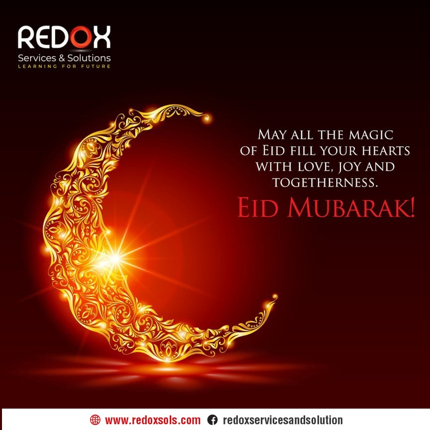 RedoxSols's tweet photo. Redox Services &amp; Solutions wishes you a very special and joyful Eid-ul-Azha 2020!!!

Stay Home, Stay Safe!

#EidMubarak #Eid2020 #EidulAzha #RedoxServicesAndSolutions #redoxsols https://t.co/2GEXyrkuDi
