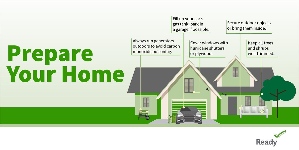 CNICHQ's tweet photo. Hurricane season is here. Are you ready? Prepare your home by following these tips. You can also visit https://t.co/RnfKgBRGQa for great resource on making emergency plans and building an emergency kit. #HurricanPrep #StayReady https://t.co/abncSWrpvs