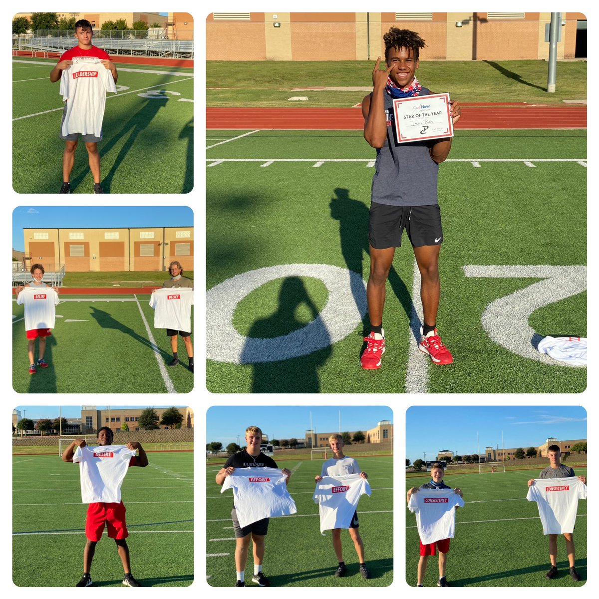 PCnowisthetime's tweet photo. This will be a summer to remember for the @NHSTexans 👀

Their relentless mindset was a sight to see, and the growth by the teams were amazing!! 

Huge thank you to all of our @CareNow award winners! 

⭐️’s of the year: 

HI: Isaac 
ADV: Spencer 
DEV: Mason 

#pcWEoverme https://t.co/D1JYlvsUBs