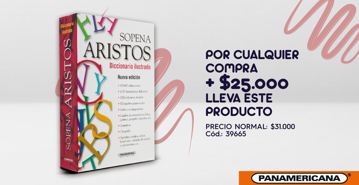 PanamericanaLib's tweet photo. Por cualquier compra + $25.000, lleva contigo este diccionario ilustrado. ✨ #DaleGo a aprender. 🤓https://t.co/Rp2OICam4L https://t.co/TjMeRlKPcM