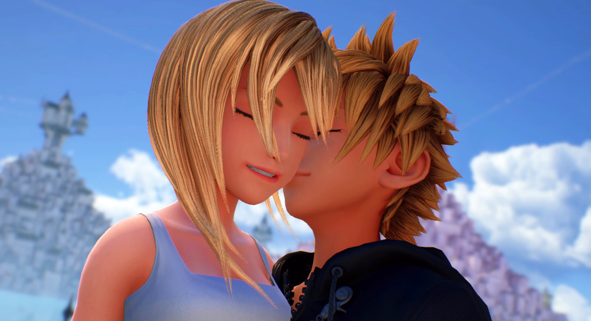 Kingdom Hearts Namine And Roxas