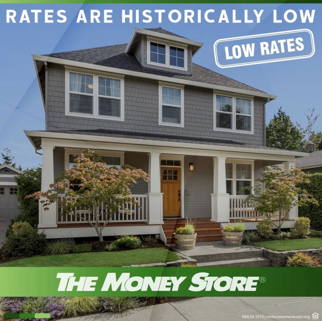 themoneystore's tweet photo. Happy Friday! Rates are historically low. There’s many ways we can help you take advantage 🤝😎 #TheMoneyStore #LowRates #Summer #WeGotYou https://t.co/23eDb31gmU