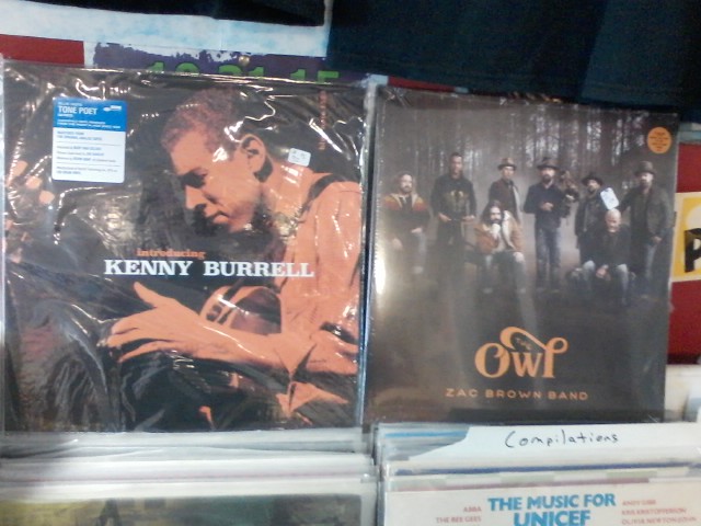 Happy Birthday to Kenny Burrell & Zac Brown 