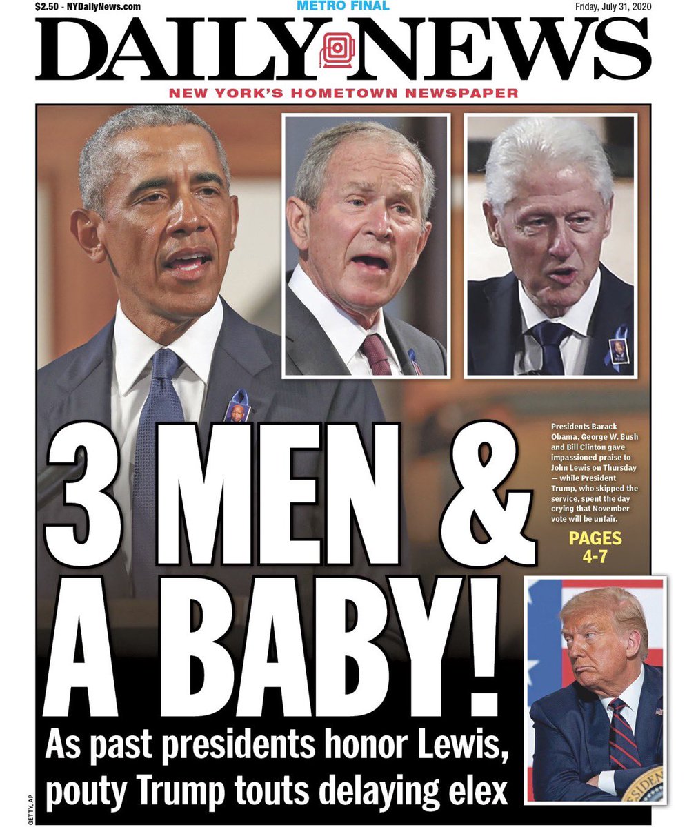 glamelegance's tweet photo. @realDonaldTrump Today’s headline. #TrumpIsALaughingStock and all over world. https://t.co/OOzYi3PI2h