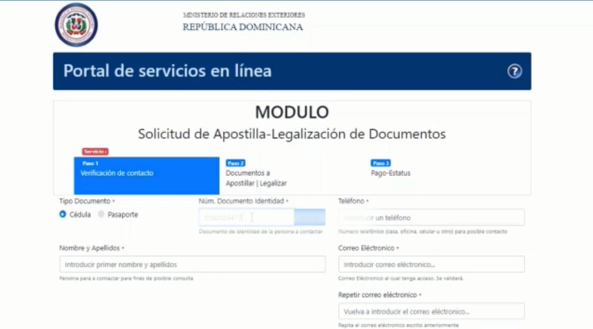 MIREXRD's tweet photo. Canciller @MiguelVargasM encabeza acto de lanzamiento Apostillado en Línea, forma parte de #RepúblicaDigital, proyecto basado en el uso de la tecnología para ofrecer los servicios a los usuarios nacionales y extranjeros reciben del Estado Dominicano. #DiplomaciaDigitalRD🇩🇴 https://t.co/guYMwyLFWR