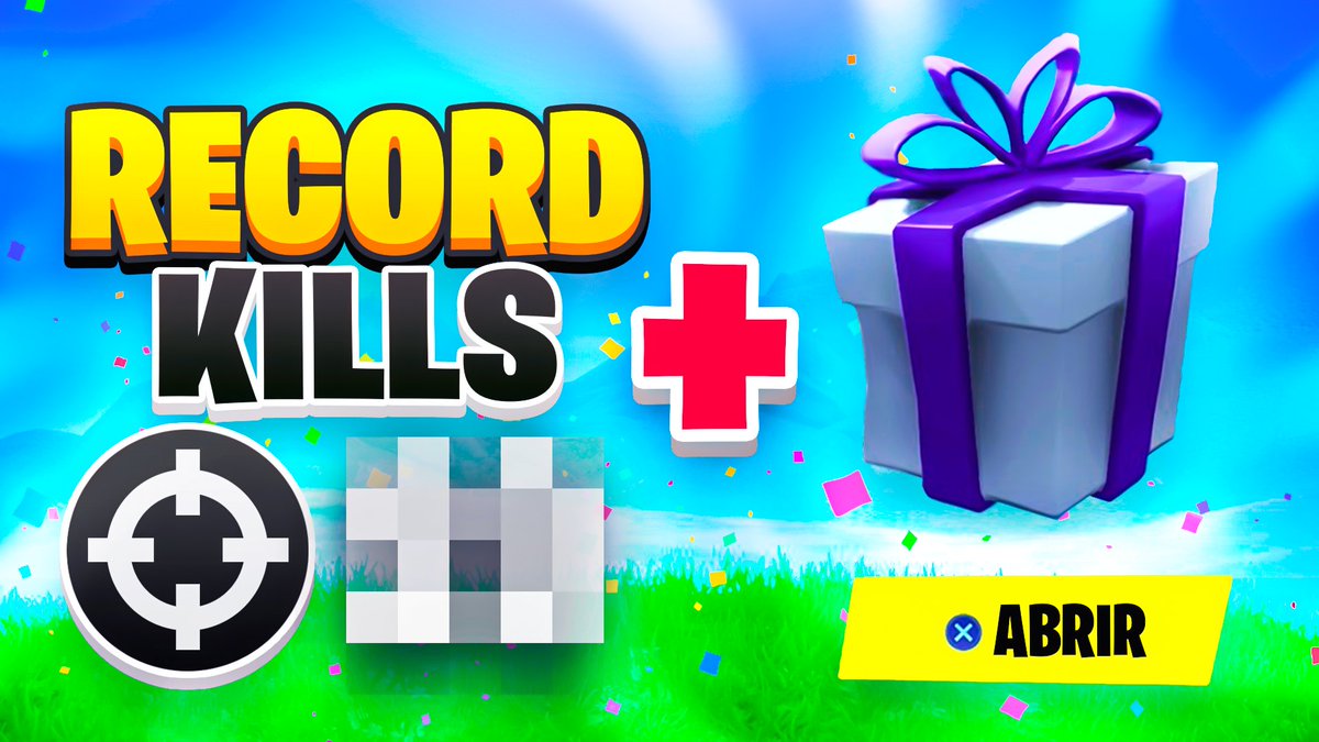#NewVIDEO

Si me hago mi *RECORD de KILLS* me REGALAN esto...

youtu.be/Prvjh_fK3MY

Un ❤️ y 🔁 se agradecen!! 🙏