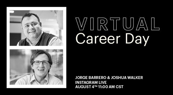 HKS will bring a virtual career fair to Instagram Live. Join us each Tuesday at 11:00 a.m. CST to hear a short interview with an architect, designer, engineer, architectural photographer and many more: hks.onl/2z2Cbmg #architecture #design