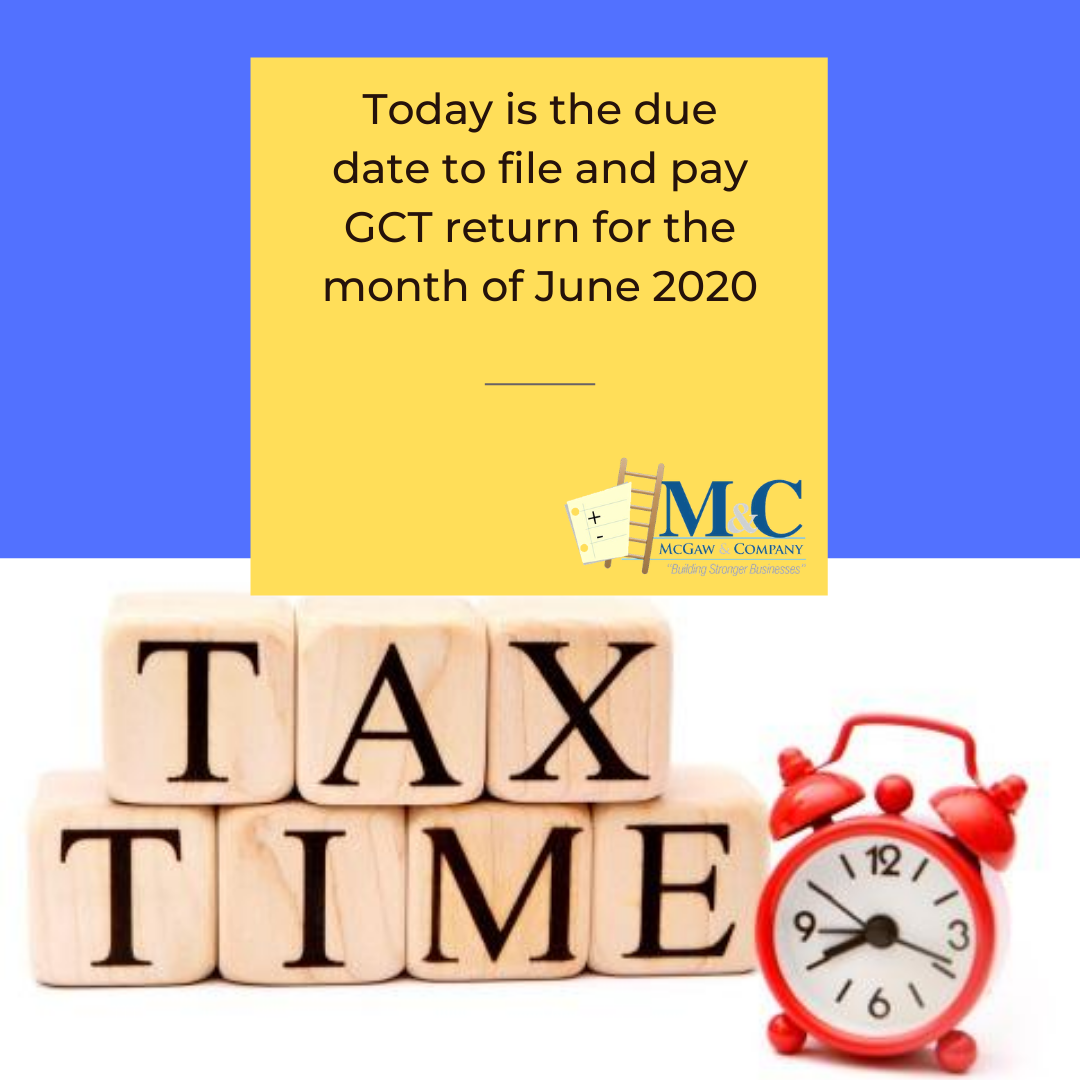 Remember to file and pay early to avoid interest and penalties.

If you are having issues preparing and filing on time, contact us 876-569-3246 876-631-5224.