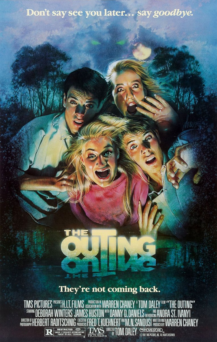 EugWSerra's tweet photo. On September 11, 1987, The Outing was released. #TheOuting #DeborahWinters #JamesHuston
#AndraStIvanyi #ScottBankston #RedMitchell https://t.co/3gFApHtKif