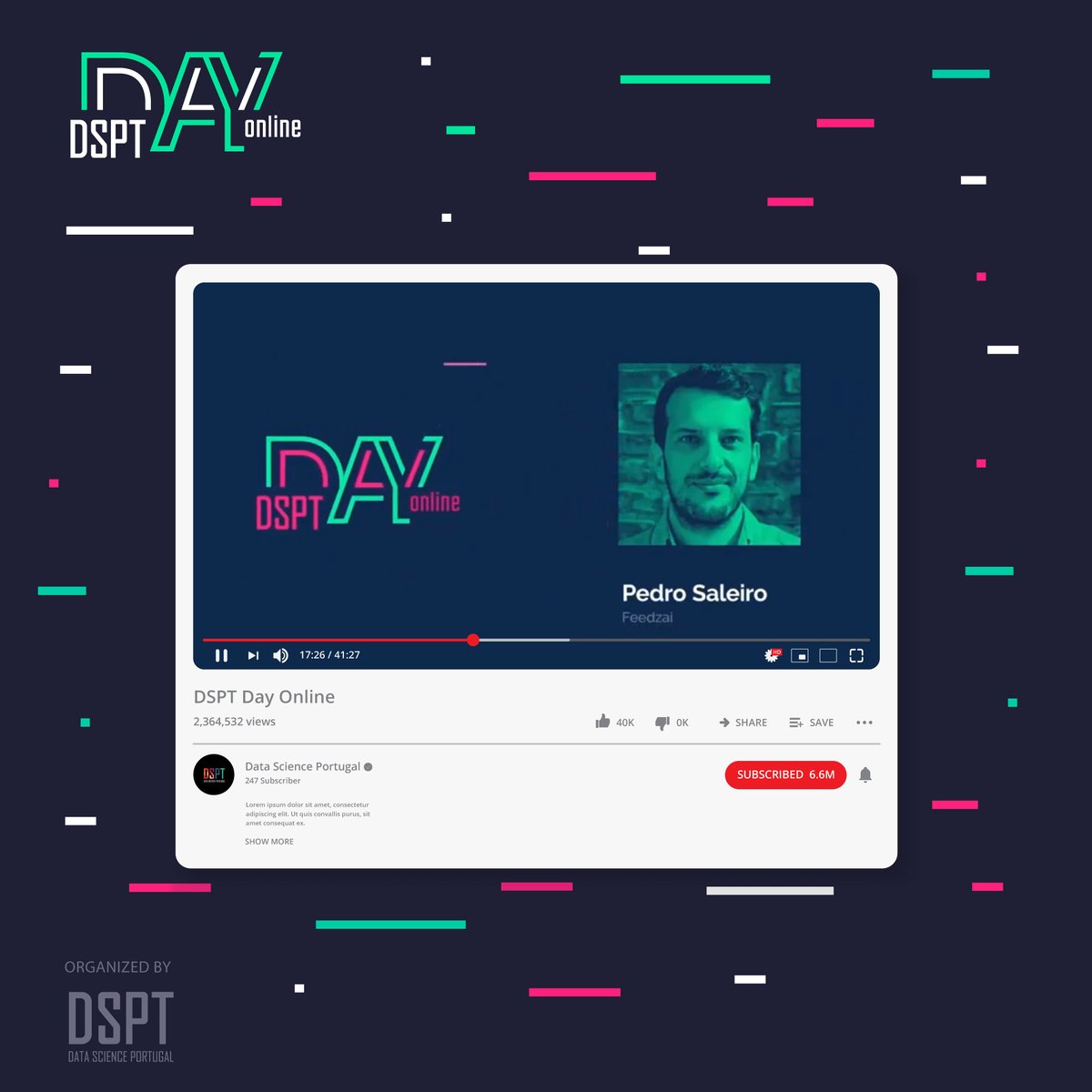DSPT_Day's tweet photo. Up for a good replay this weekend? Then don't miss Pedro Saleiro's talk on "Dealing with bias and fairness in AI systems" that we just released over at our YouTube channel.

Enjoy!

https://t.co/tLuVXDUHtt

#dspt #dsptdayonline #dataconference #DataScience https://t.co/vks94icMnP