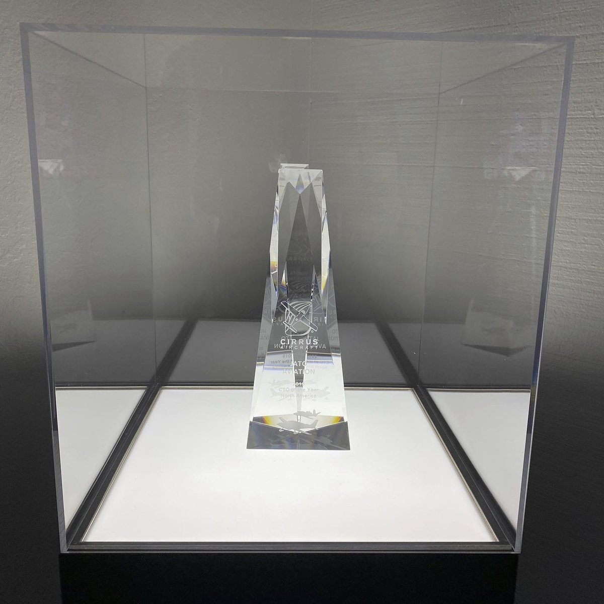 JATOAviation's tweet photo. We’ve created a proper shrine to show off our Cirrus Training Center of the year award. Next time you’re in our San Carlos office check it out. #cirrusaircraft #cirruslife #cirrustrainingcenter #cirrustraining… https://t.co/Osyk0bk16M