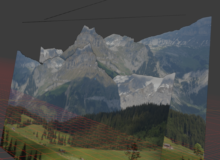 Spoofty On Twitter It S Just An Image I Put Into Blender Makes It Look Pretty Realistic Without Actually Having The Mountains In There Https T Co Wx1m7huwtd - realistic mountains roblox