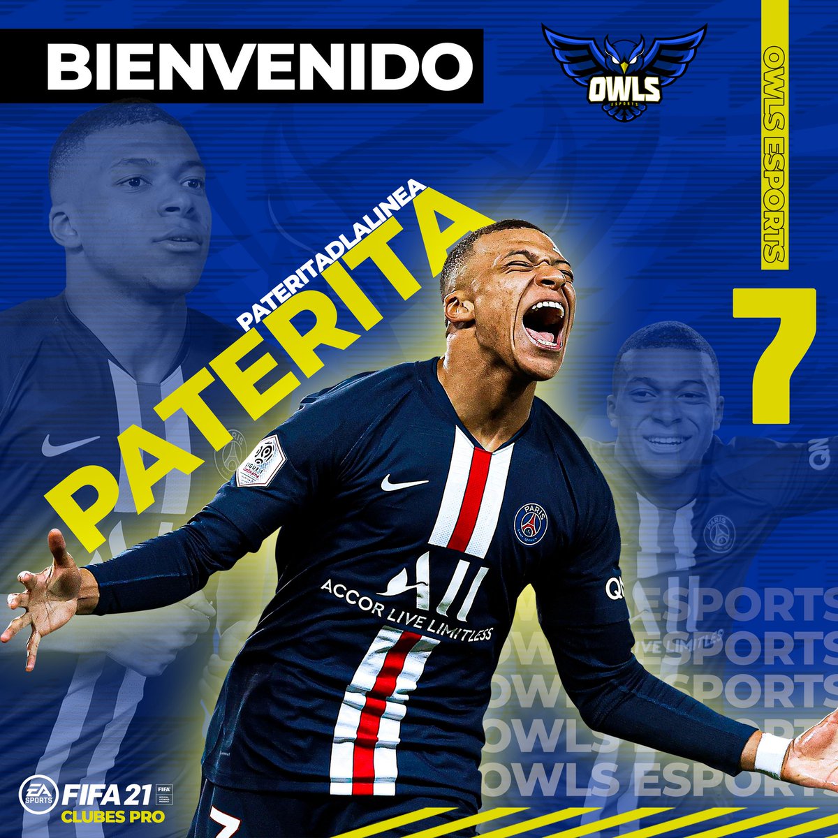 7️⃣ <a href="/PATERITADLALIN1/">PATERITADLALINEA</a> 📝 FICHADO

¡Bienvenido a tu nueva casa! 🦉

#SomosOWLS #FIFA21