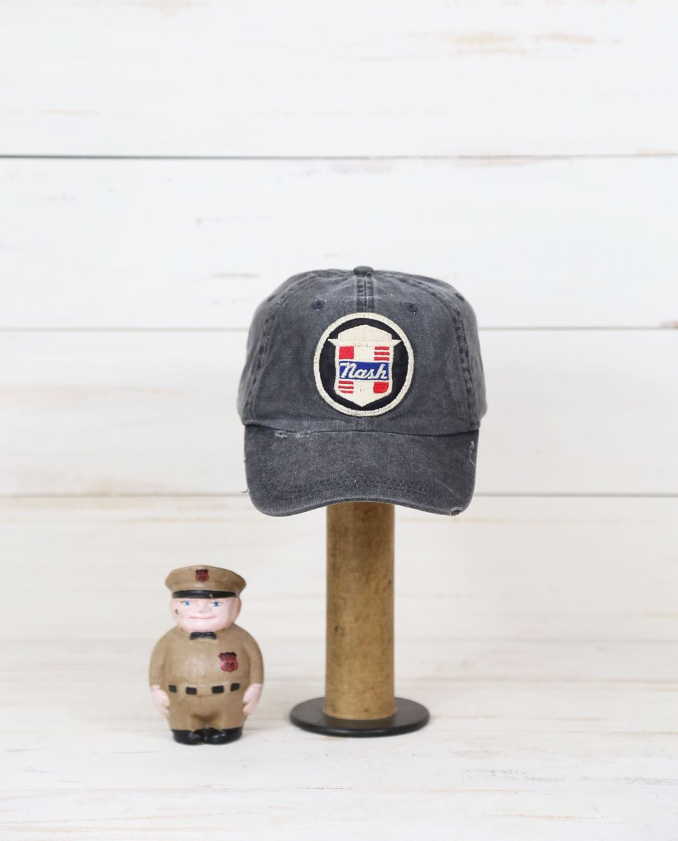 <a href="/wyattsgarage/">wyattsgarage</a> #wyattsgarage #NASH #nashmetropolitan #nashcars #classiccars WG Hat with Vintage Nash Patch buff.ly/3k2TJSC