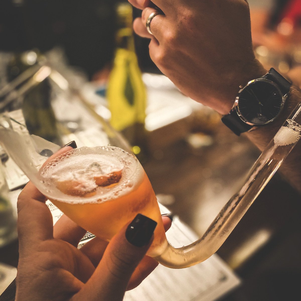 ✨ Head into the weekend with a BONG! 🥂 CHAMBONGS &amp; FriYAY! 🎉

Waitlist &amp; Takeout begin at 5pm at craftandvine.com

#loveaugusta #letsdrink #craftandvine