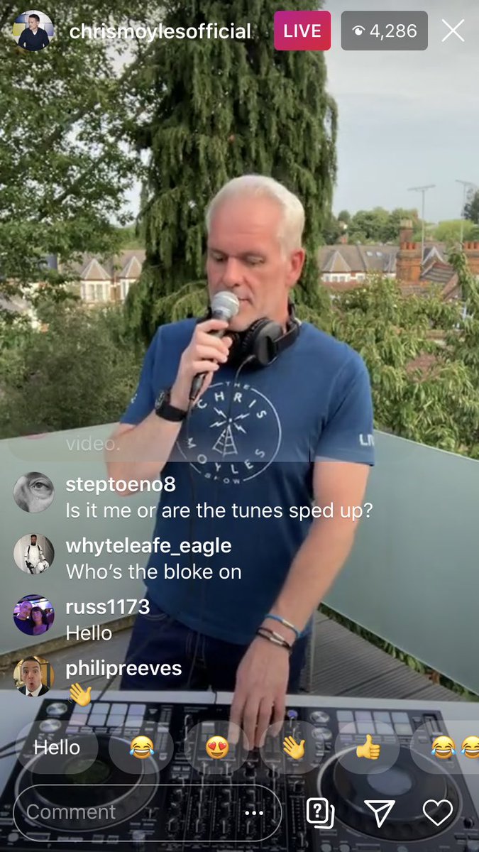 Enjoying Chris Moyles lockdown set ⁦@curryspcworld⁩  #shoplivewithMoyles