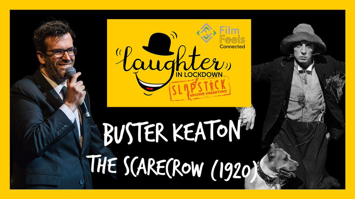 SlapstickFest's tweet photo. Our latest #laughterinlockdown video featuring Buster Keaton's The Scarecrow is now live! You can view it here: https://t.co/PE5KDuqn2i
#filmfeels #filmfeelsconnected https://t.co/47sPMdqvbu