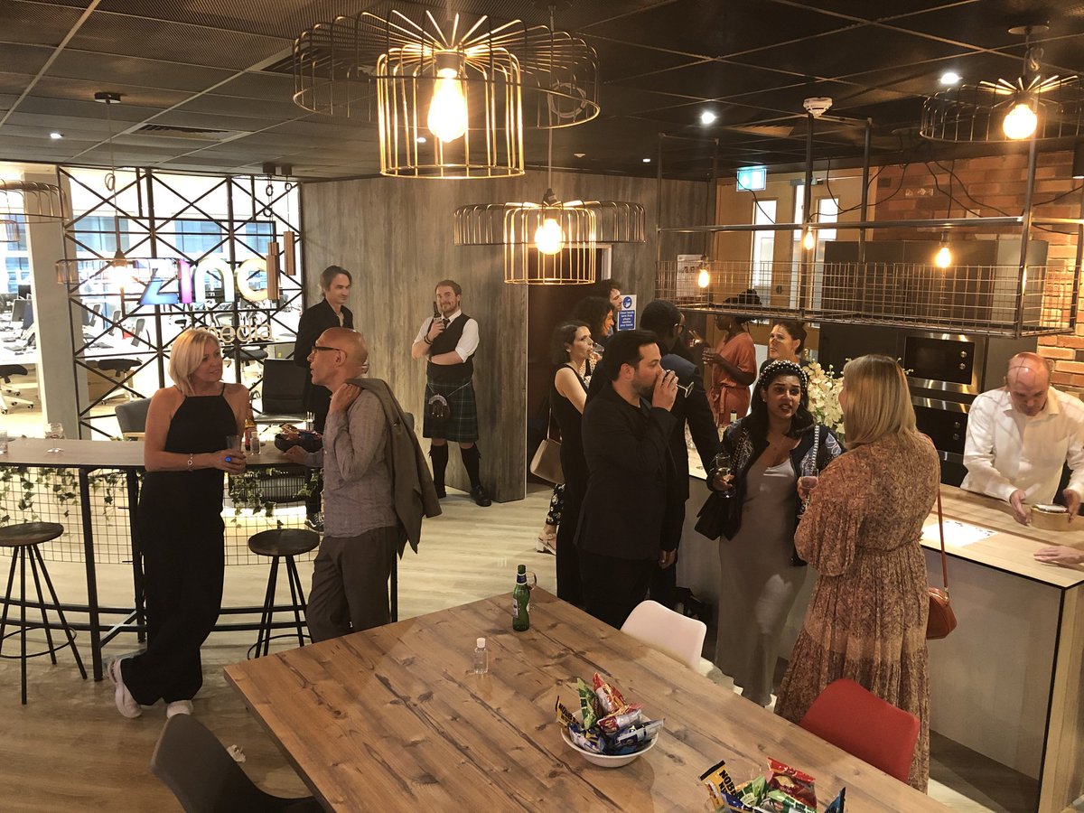 zinc_media's tweet photo. A small, socially distanced gathering to celebrate David Harewood: Psychosis and Me ahead of the #virginmediabaftas and its nomination for Best Single Doc🤞
#ZincMediaGroup #FilmsOfRecord @davidharewood https://t.co/KmPgepUGec